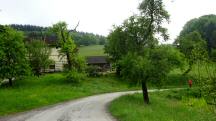Blick auf die Wanderstrecke in der Region Khberg 